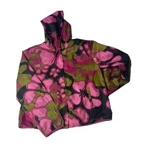 The Limited Floral Windbreaker Women’s Jacket Size L